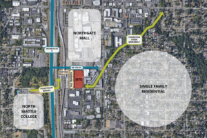 Northgate site map
