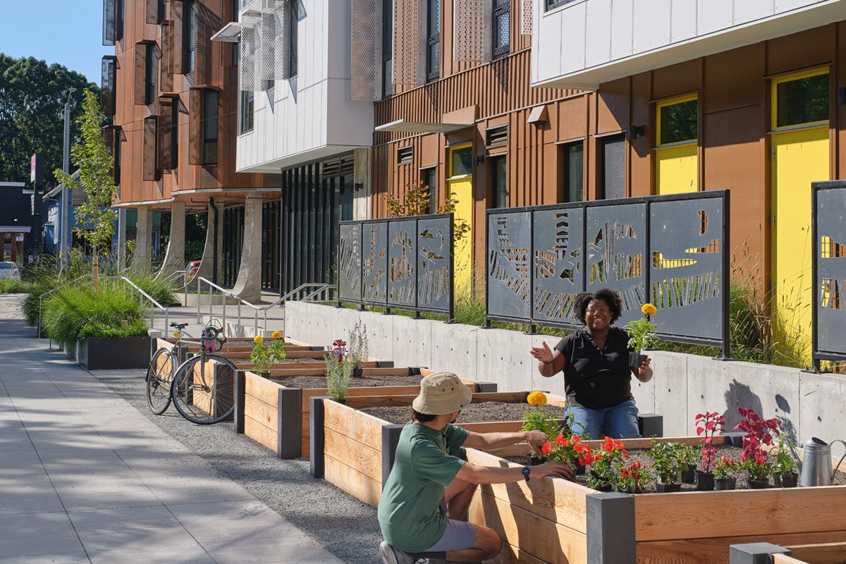 Africatown Plaza Garden