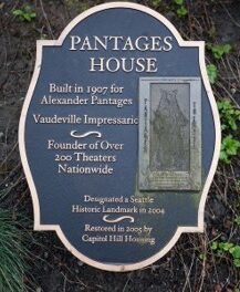 Pantages Historic Plaque E1785366066667