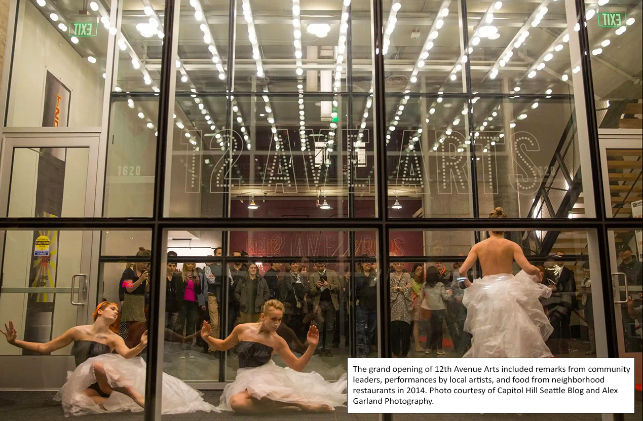 12th Avenue Arts Opening Celebration In 2014